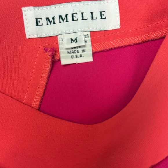 Emmelle Pink and Orange Women's Blouse tunic - Picture 4 of 5